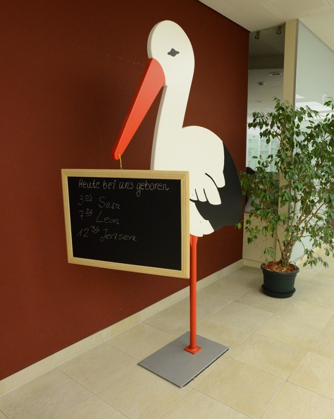 Stork Birth Announcement Board.JPG